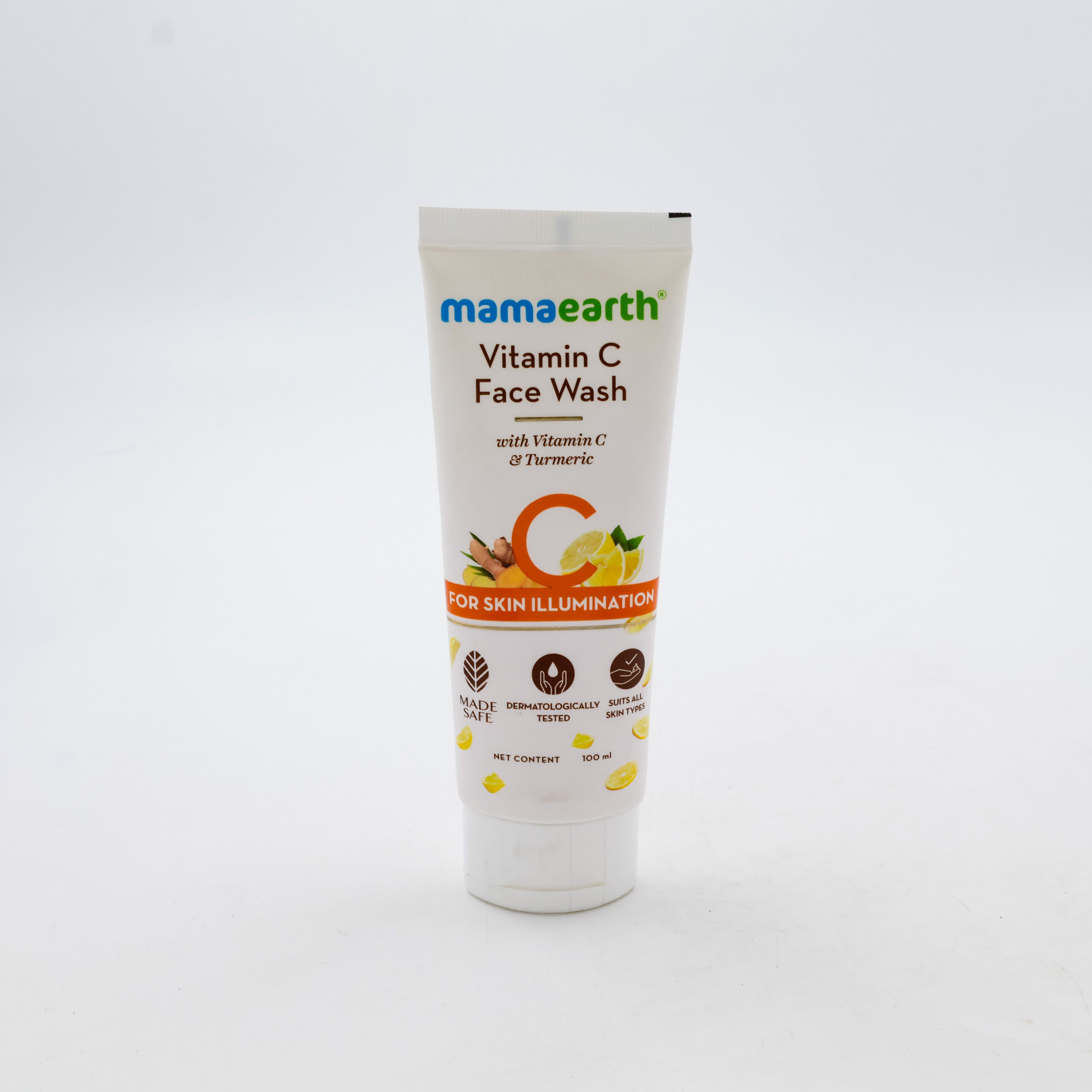Mama Earth Face Wash Vitamin C Turmeric 100 ml